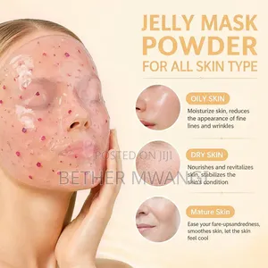 Deep Hydrating Moisturizing Collagen Peel Off Jelly Face Mask Powder
