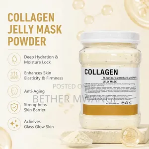 Deep Hydrating Moisturizing Collagen Peel Off Jelly Face Mask Powder