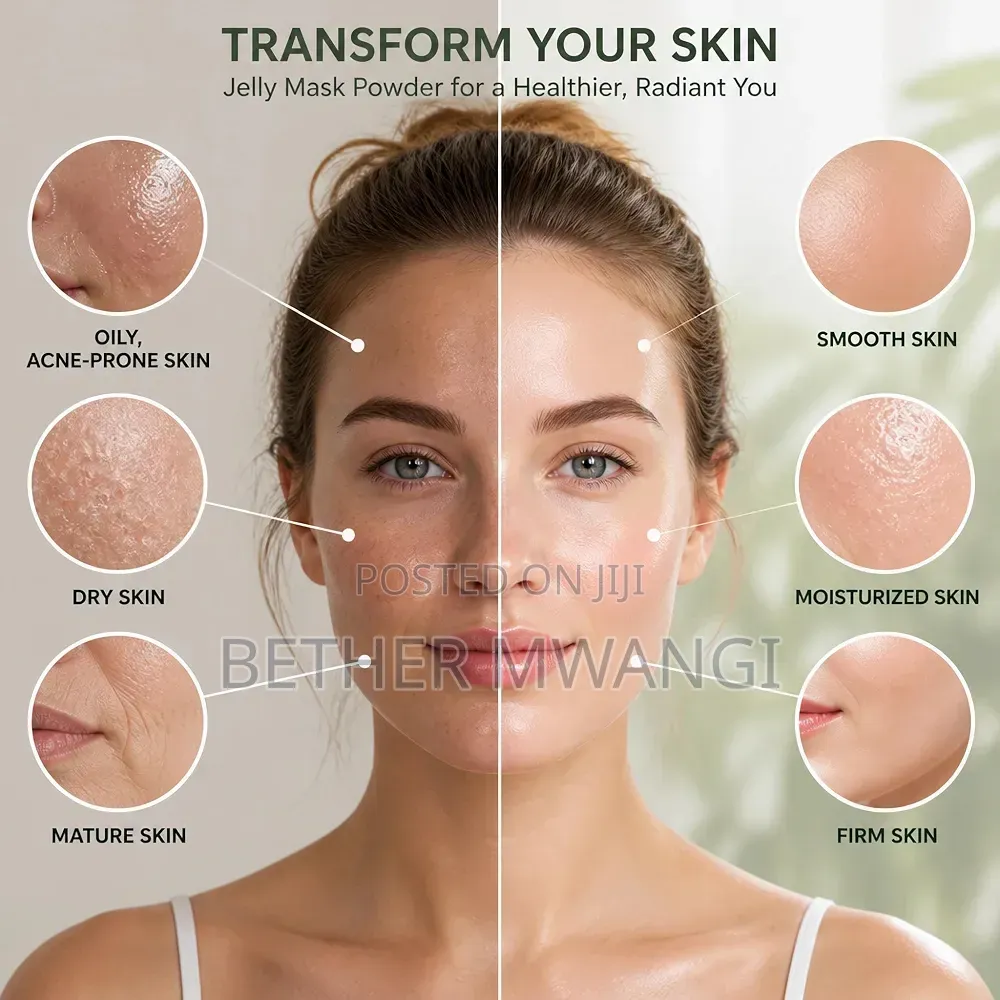 Deep Hydrating Moisturizing Collagen Peel Off Jelly Face Mask Powder