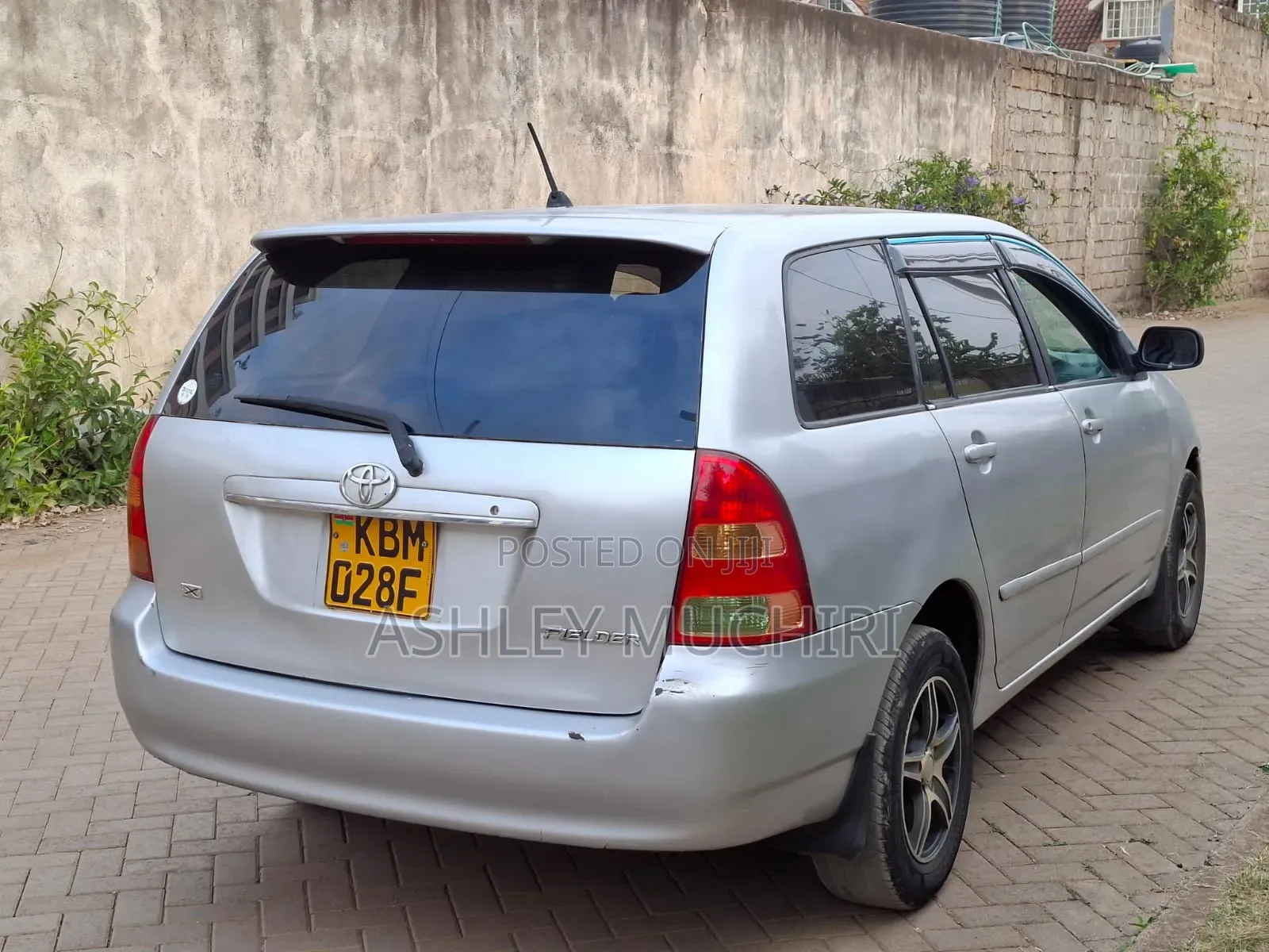 Toyota Corolla Fielder 2008 Silver