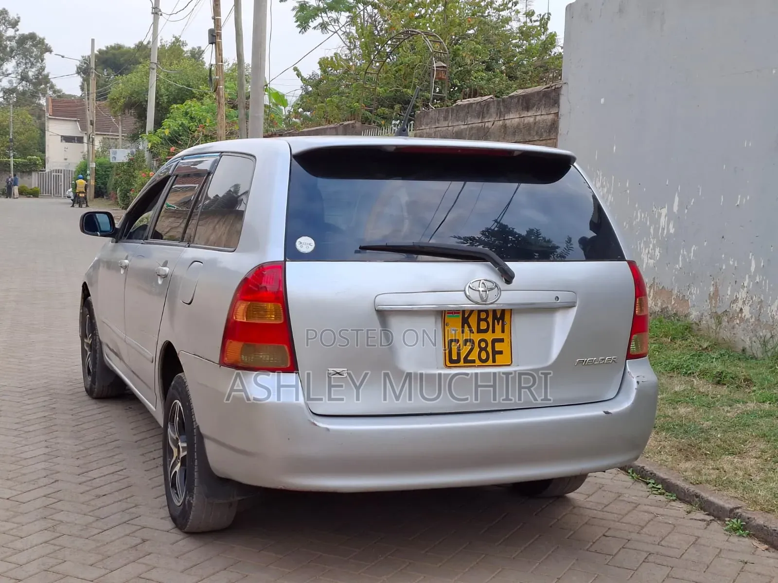 Toyota Corolla Fielder 2008 Silver