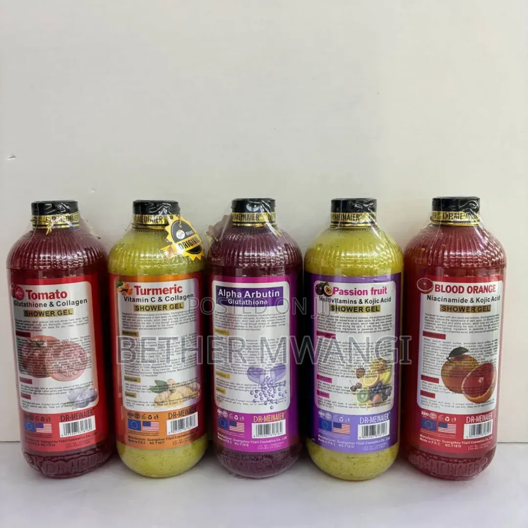 Dr. Meinaier Passion Fruit Multivitamins Kojic Acid Shower Gel