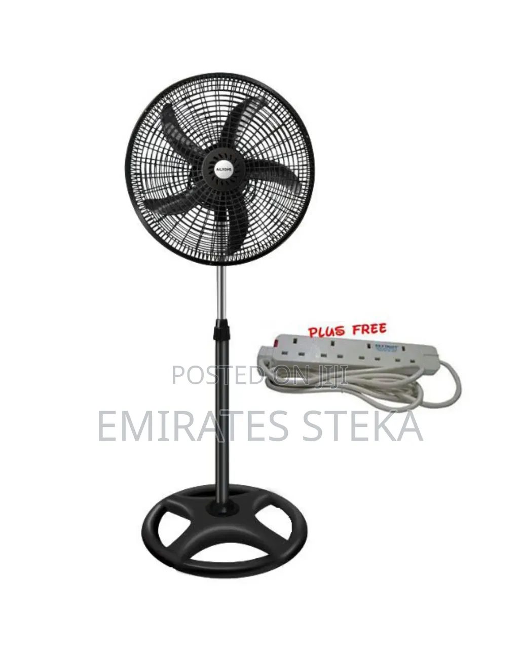 AILYONS 18 Inch, 5-Blades Standing Fan With Free Gifts