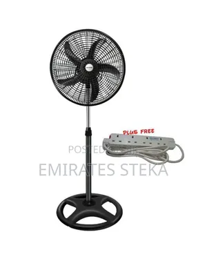 AILYONS 18 Inch, 5-Blades Standing Fan With Free Gifts