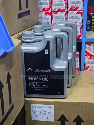 Lexus Motor Oil Fully Synthetic Available