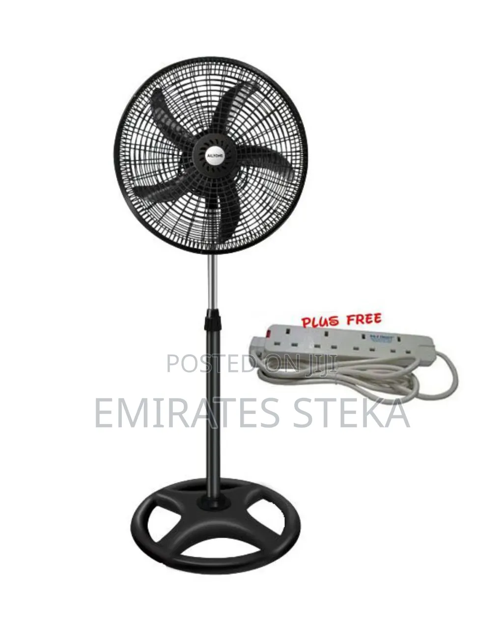 AILYONS 18 Inch, 5-Blades Standing Fan With Free Gifts
