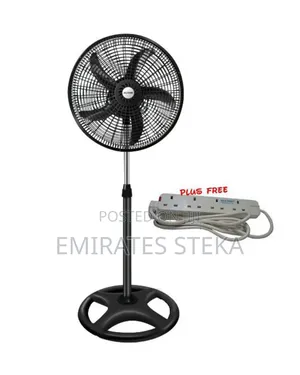 AILYONS 18 Inch, 5-Blades Standing Fan With Free Gifts