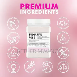 Bulgarian Rose Professional Hydrojelly Jelly Mask Powder Skin