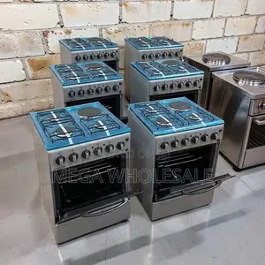 Bulk Prices Glass Lid 3 Gas Burners +1 Electric Free Standing Cookers