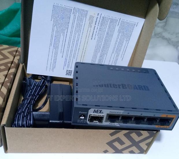 Mikrotik Rb760igs Hex S 5×Gigabit Ethernet SFP Dual - main view