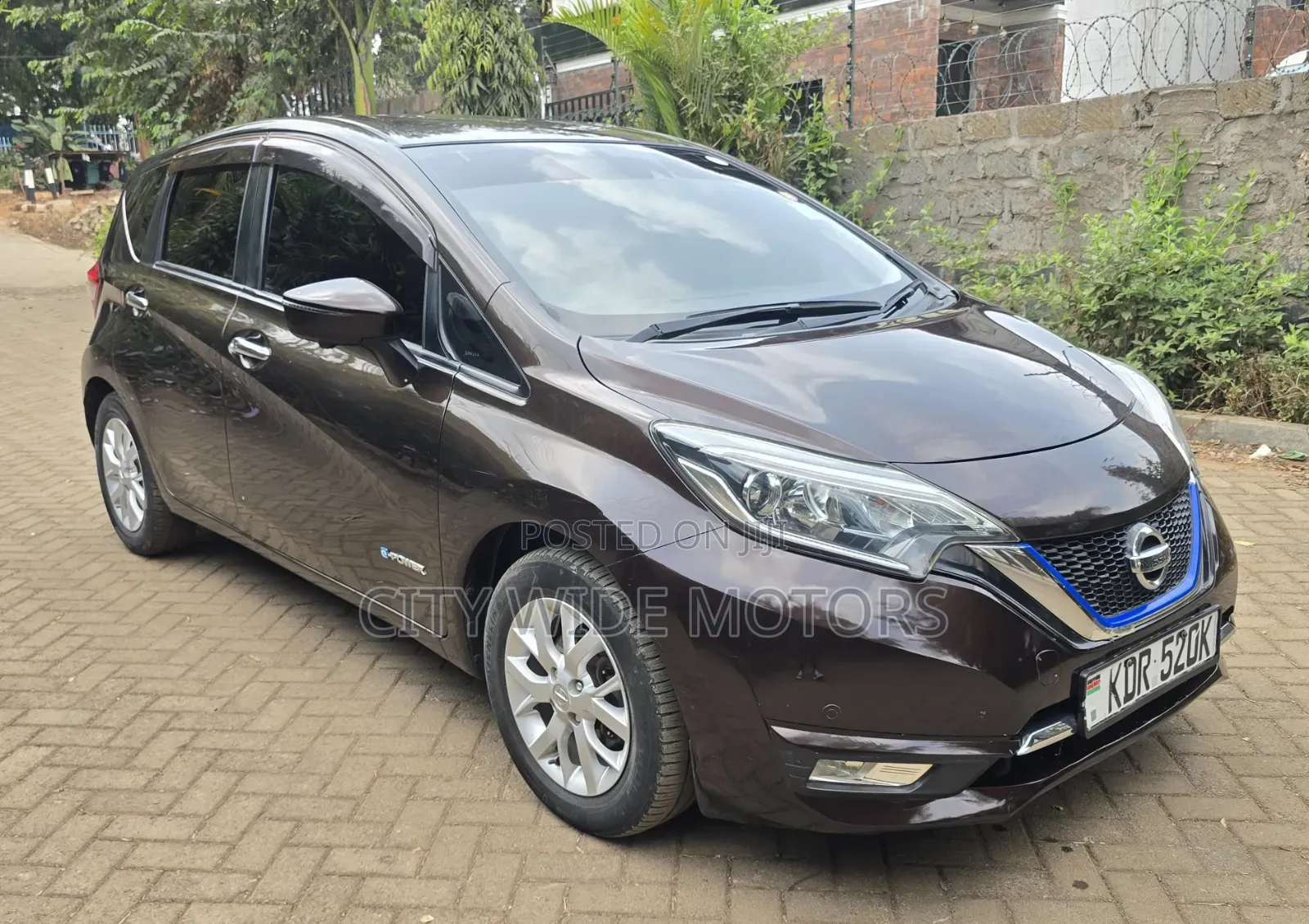 Nissan Note 2017 Brown