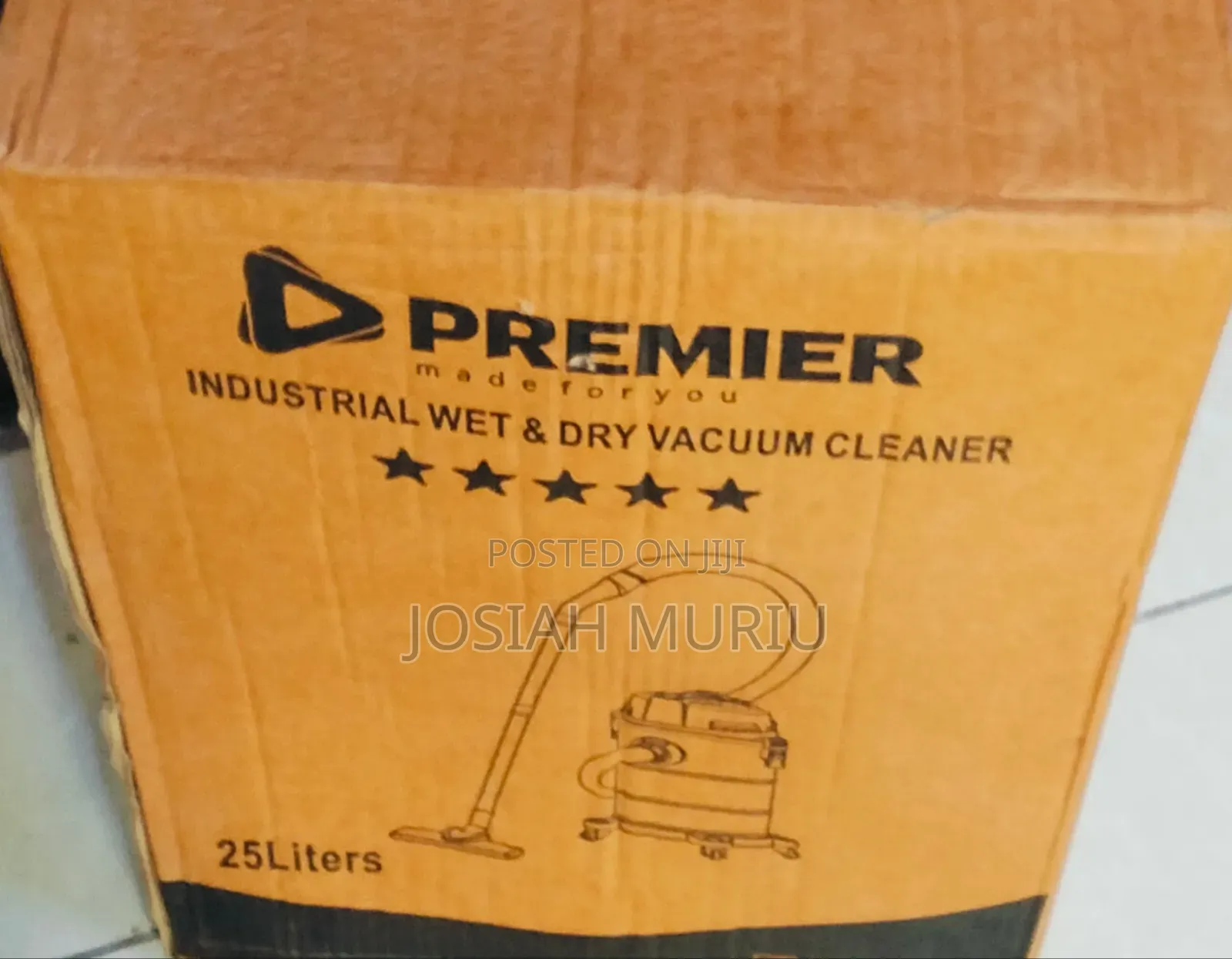 Premier 25l Wet and Dry Vacuum Cleaner