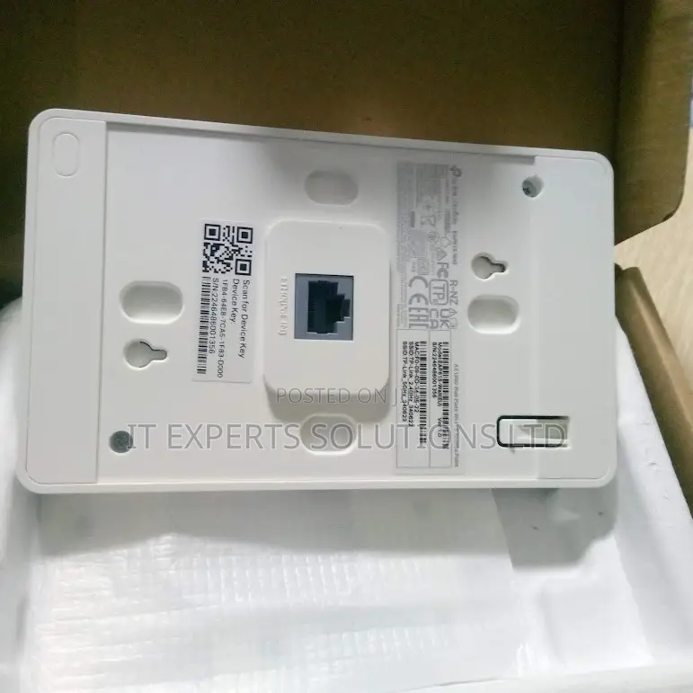 TP-Link Ax1800 Eap615-Wall Wifi 6 Access Point Eap615