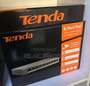 8 Port PoE Tenda