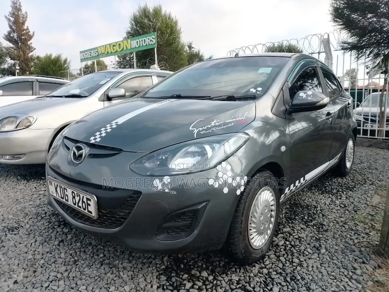 Mazda Demio 2013 Gray