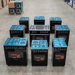 Low Prices Oven Light 3 Gas Burners +1 Electric Free Standing Cookers.
