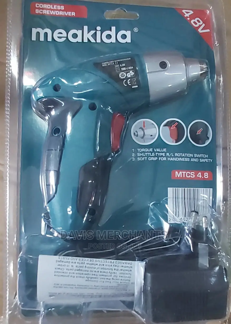 Portable Cordless Drill With Accessories