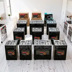 Low Prices Easy Clean 3 Gas Burners +1 Electric Free Standing Cookers