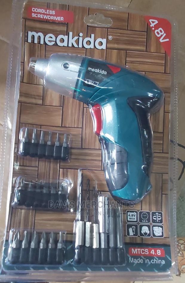 Portable Cordless Drill With Accessories