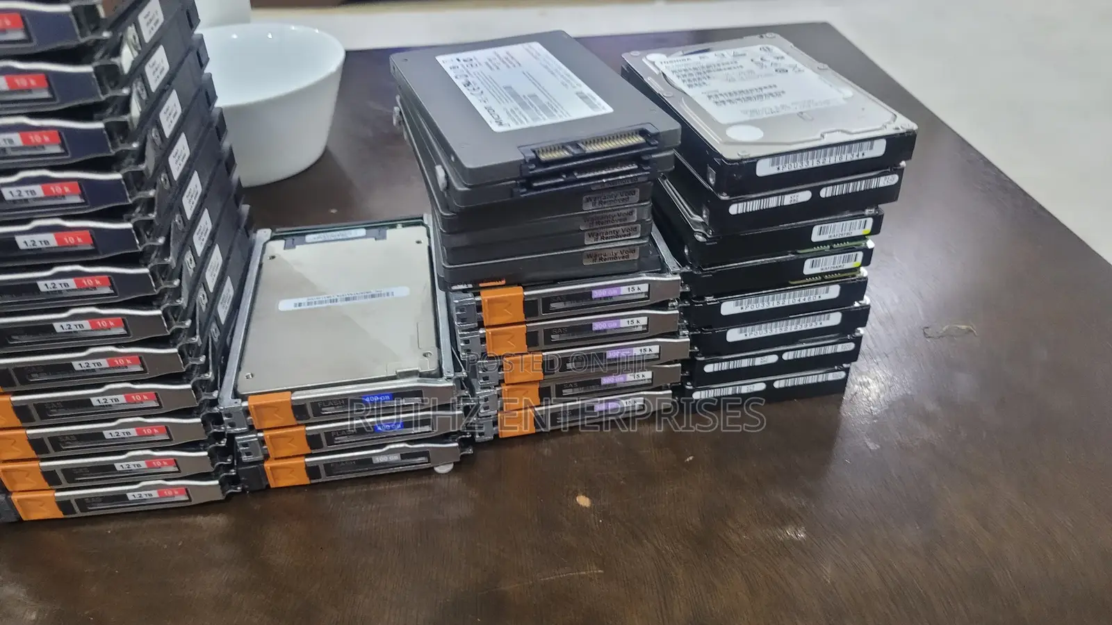 Sas Server HDD and SSD