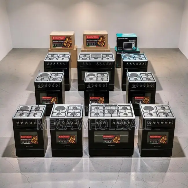 Low Prices Steel Body 3 Gas Burners +1 Electric Free Standing Cookers