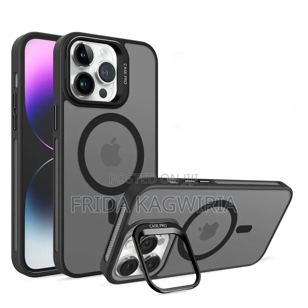 iPhone 13 Pro Max Magnetic Phone Case With Multi Function Stand