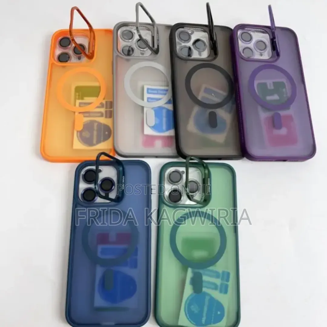 iPhone 13 Pro Max Magnetic Phone Case With Multi Function Stand