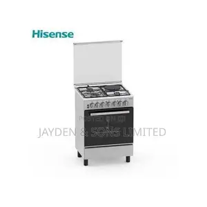Hisense HF622GEES 60x55cm Freestanding Cooker – 2 Gas + 2 Electric
