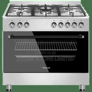 Hisense HF942GEES 60x90cm Cooker | 4 Gas + 2 Electric | Electric Oven