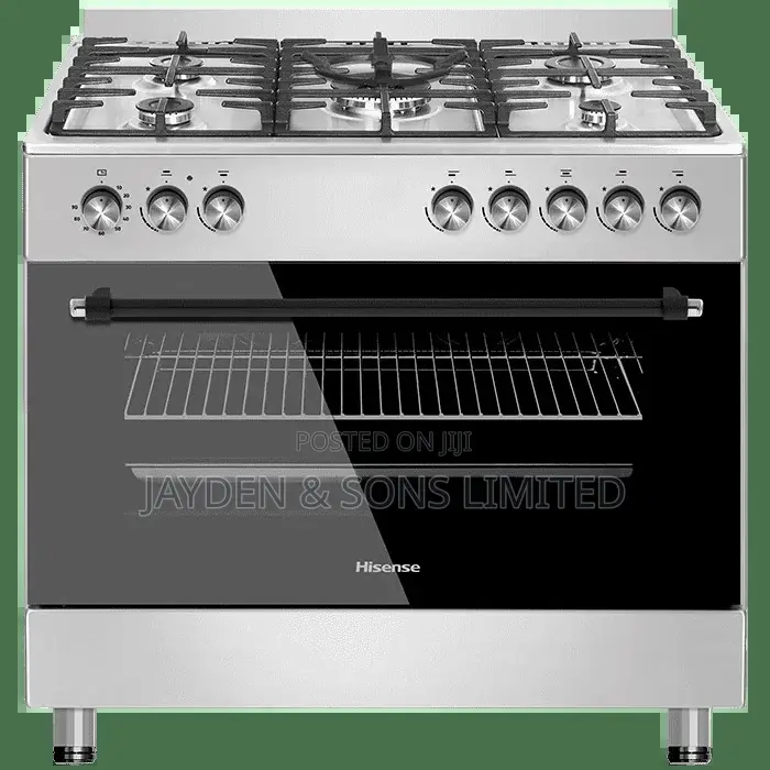 Hisense HF942GEES 60x90cm Cooker | 4 Gas + 2 Electric | Electric Oven