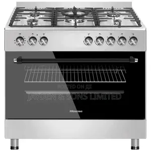 Hisense HF942GEES 60x90cm Cooker | 4 Gas + 2 Electric | Electric Oven