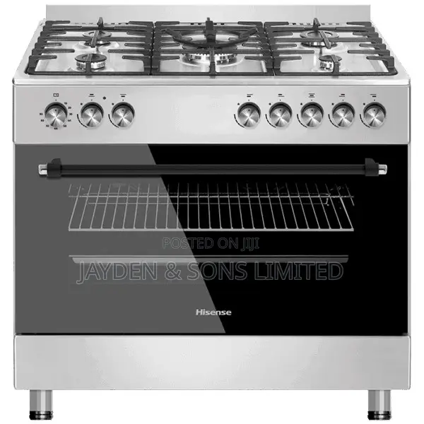 Hisense HF942GEES 60x90cm Cooker | 4 Gas + 2 Electric | Electric Oven