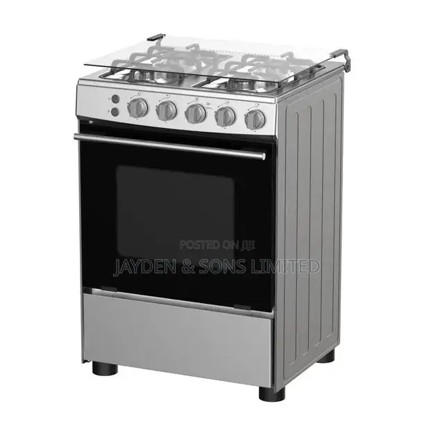 Hisense HFG60121B 60x60cm Gas Cooker | 4 Burners + Gas Oven