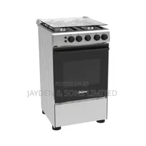 Hisense HFG50111X 50x50cm Gas Cooker | 4 Burners + Gas Oven