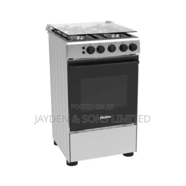 Hisense HFG50111X 50x50cm Gas Cooker | 4 Burners + Gas Oven