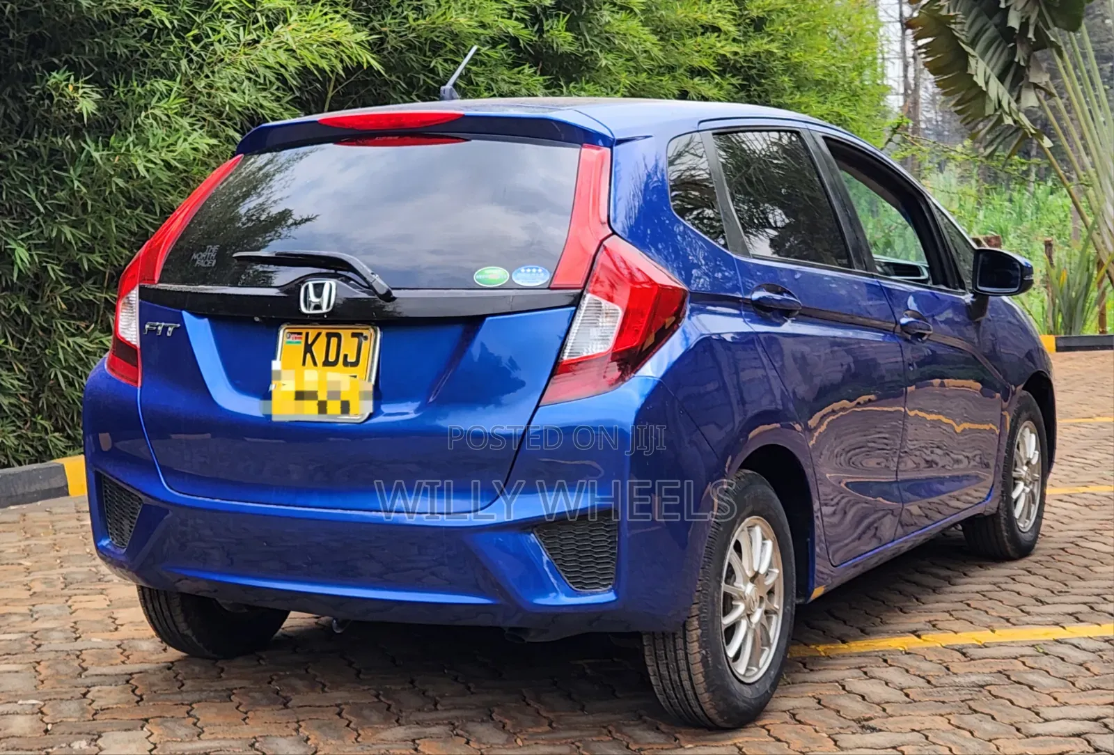 Honda Fit 2015 Blue