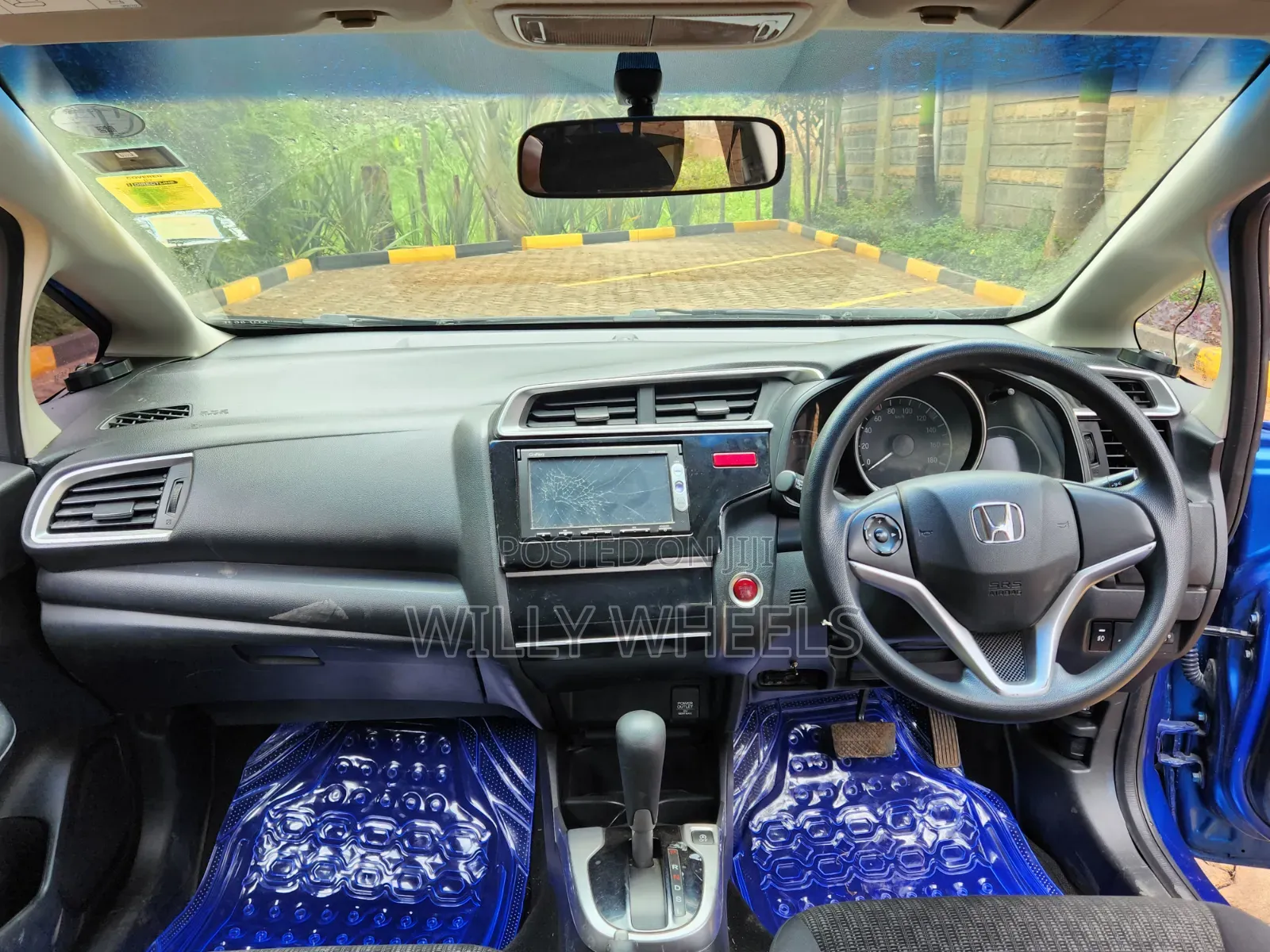 Honda Fit 2015 Blue
