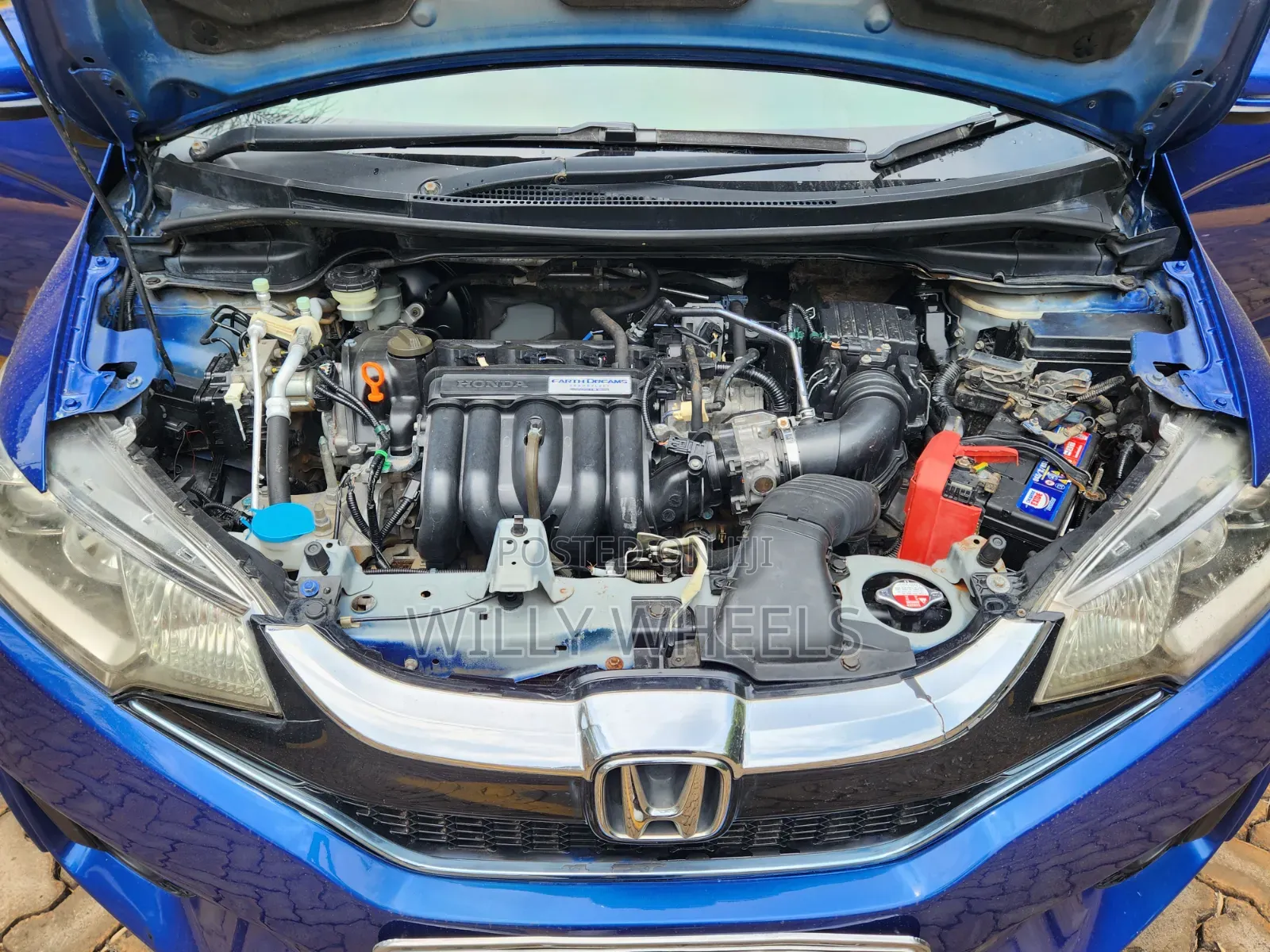 Honda Fit 2015 Blue