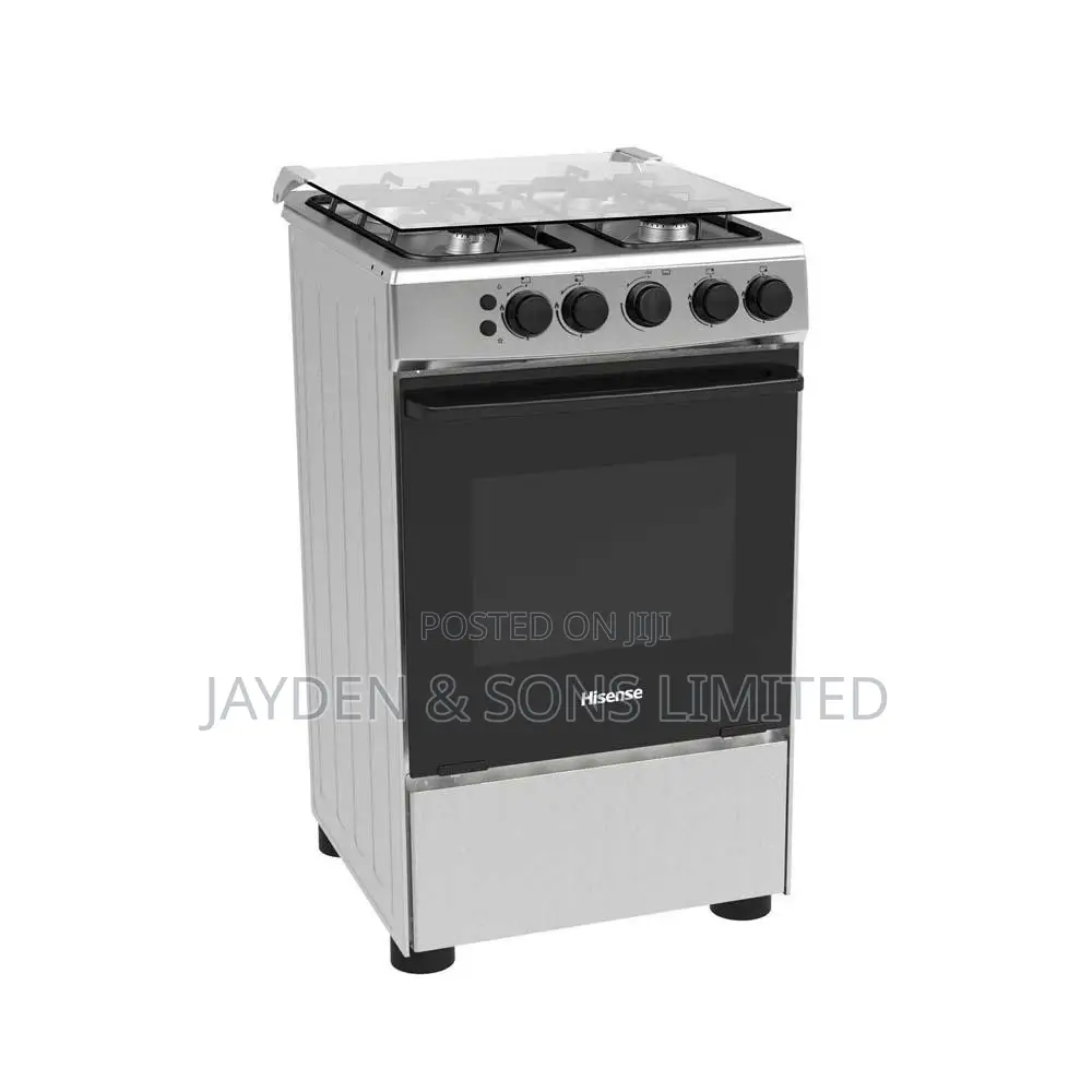 Hisense HFG50111X 50x50cm Gas Cooker | 4 Burners + Gas Oven