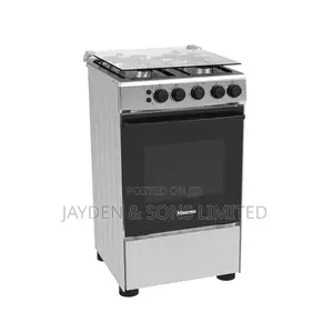 Hisense HFG50111X 50x50cm Gas Cooker | 4 Burners + Gas Oven