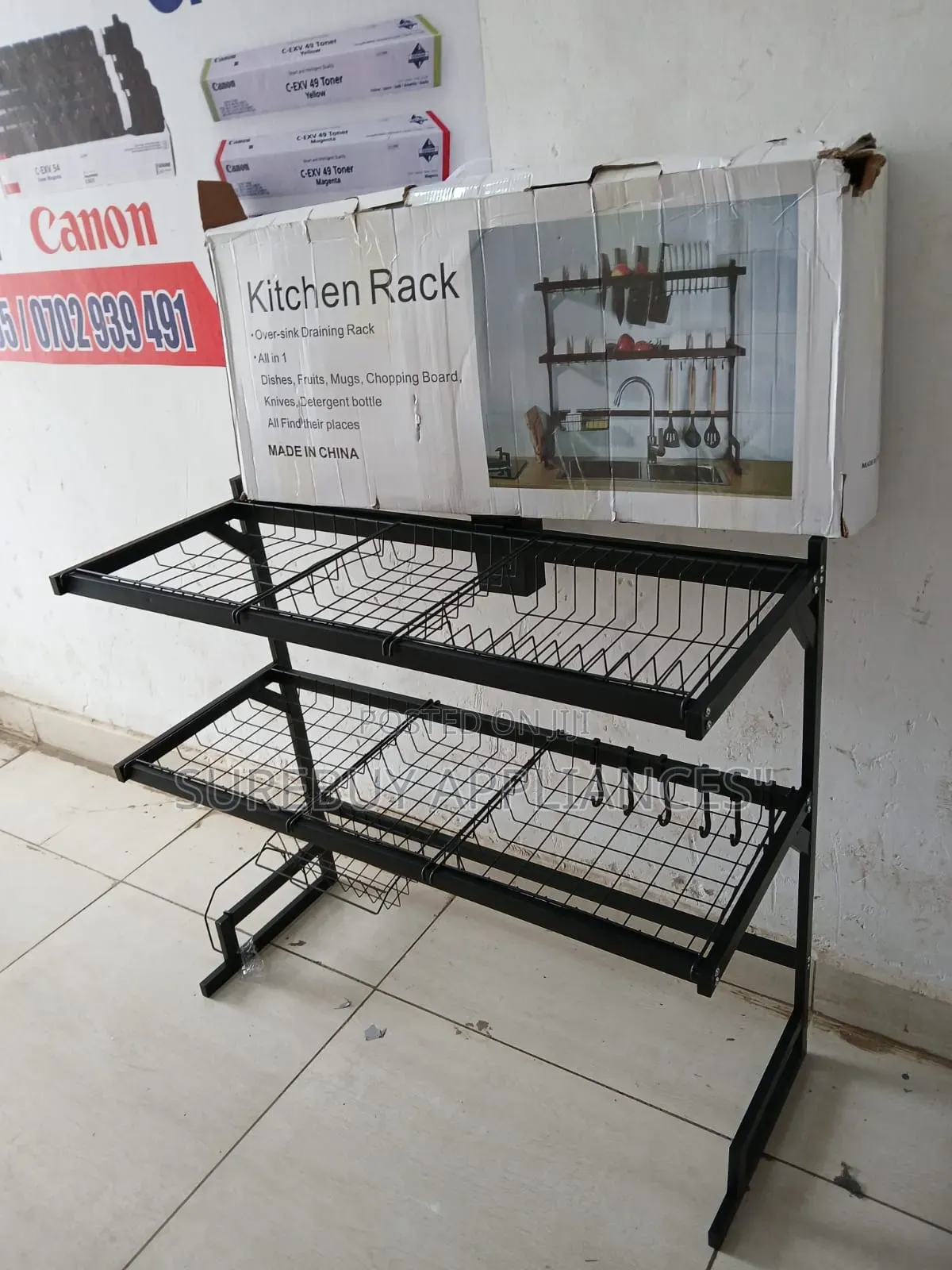 Over the Sink Dish Rack Available
