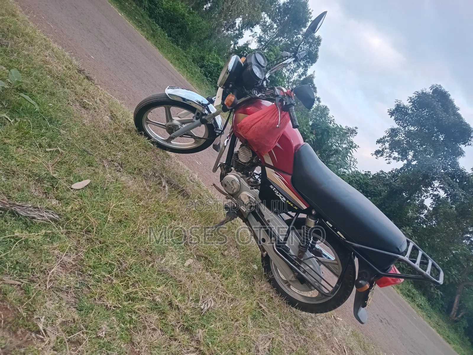TVS XL 100 2014 Red