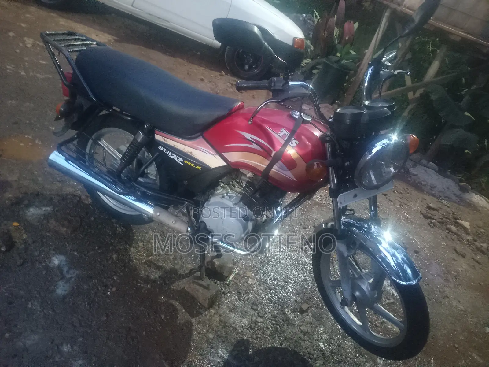 TVS XL 100 2014 Red