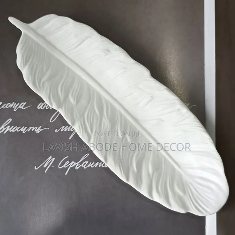 Feather Trinket Dish – Small Jewelry Tray Ring Holder