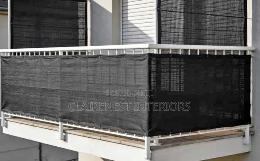 Add Privacy and Personality to Your Balcony With Beige Shield