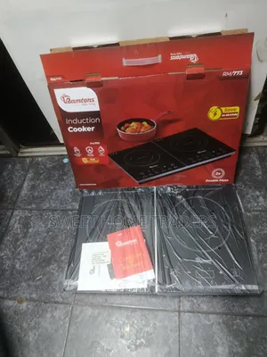 Ramtons Double Induction Hot Plate – Modern Electric Cooker | RM/773