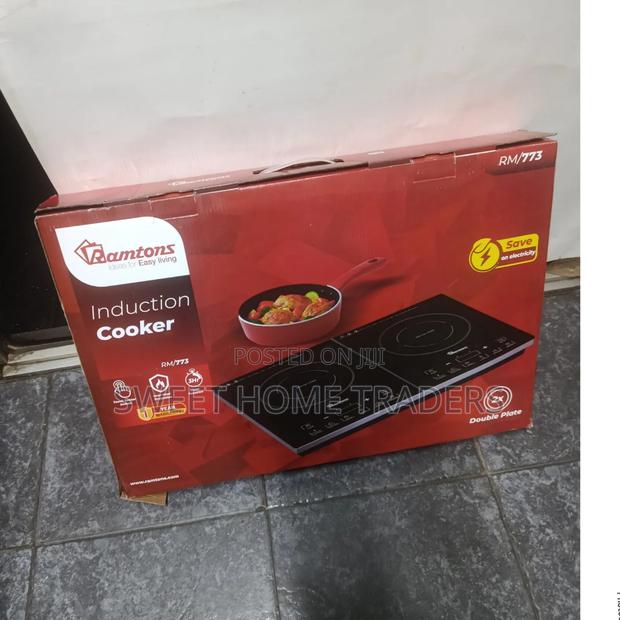 Ramtons Double Plate Induction Cooker – RM/773 | Fast Energy Saving