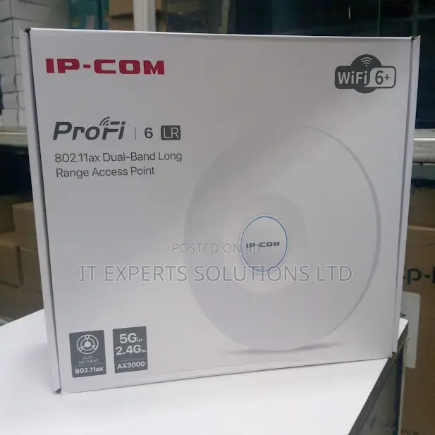 IP-COM Pro-6-Lr 802.11AX Dual-Band Long Range Access Point
