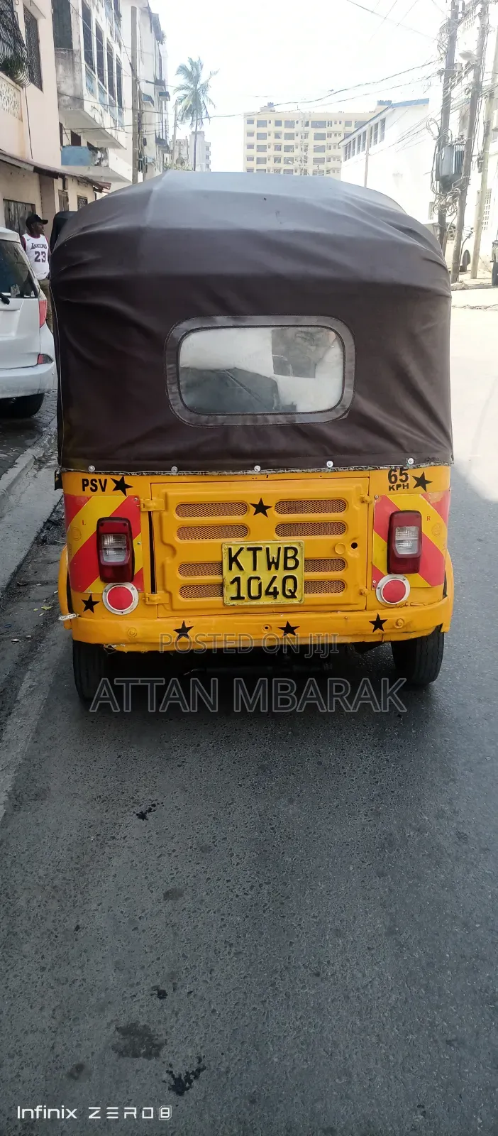 Bajaj 2018 Yellow