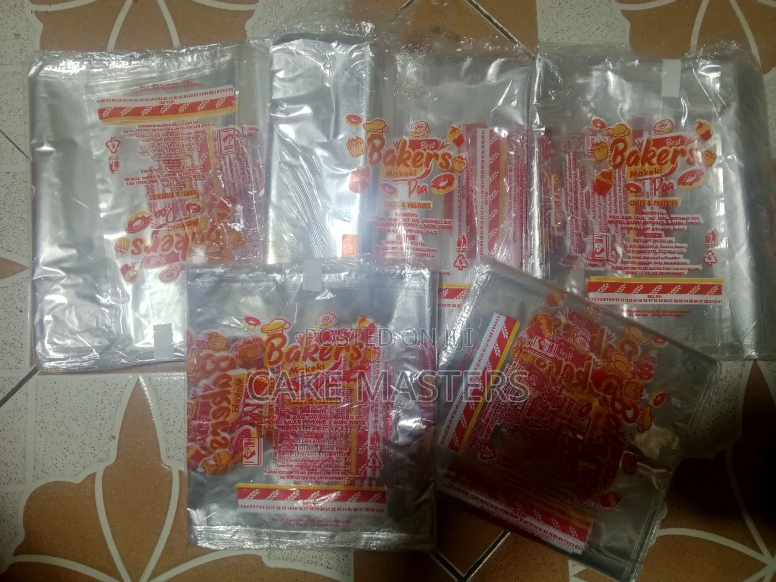 Makeki Poa Bakers Cake Packaging